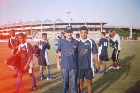 simo avec le directeur de centre
